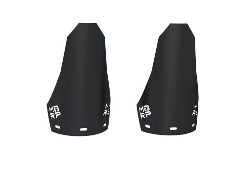 2019-Up Can-Am Maverick R/ Maverick X3/ Maverick X3 Max Black-Coated Aluminized Steel Shock Guards MBRP