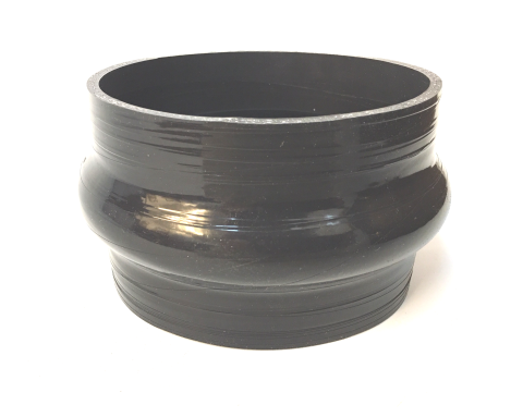 Silicone Hump Hose 4.25 Inch Black 