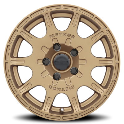 Aluminum Wheels 15x7 Rally VT-Spec MR502 Bolt Pattern 5 On 114.3 Offset 15 Lip Size 0 Method Bronze BRZ Method
