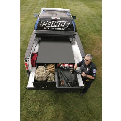 Truck Bed Security Drawer Universal Short Bed 5.5 ft. 10 Inch Tall Black Tuffy Security Products