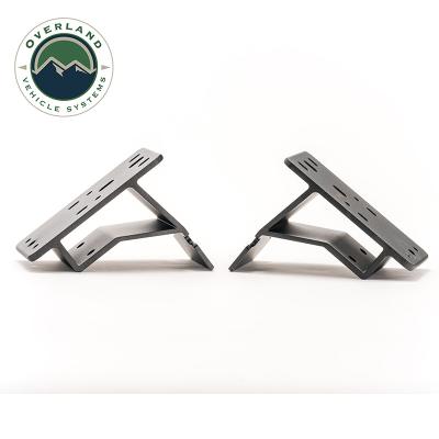 Jeep Gladiator Compressor Mount And Connection Kit For 19-25 Jeep Gladiator JT Bed Area for ARB Dual Air Compressor Black UP Down Air