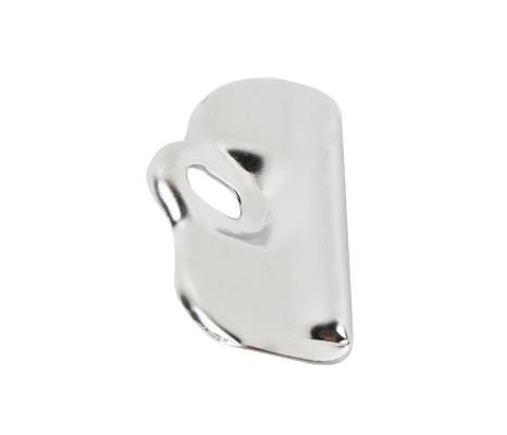 Jeep CJ Battery Tray Clamp 76-86 CJ Polished Silver Kentrol