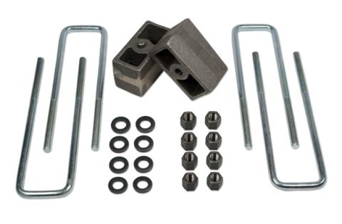 3 Inch Rear Block & U-Bolt Kit 69-72 Chevy Truck/GMC Truck/Suburban 1/2 & 3/4 Ton 4WD/Chevy Blazer/GMC Jimmy 1/2 Ton 4WD Tuff Country