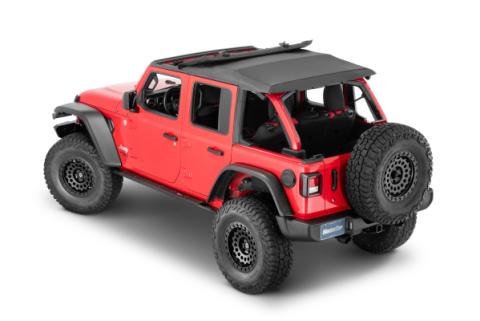 MasterTop Complete Fastback Top, 18-Present Jeep JLU Wrangler 4 Door, MasterTwill MasterTop