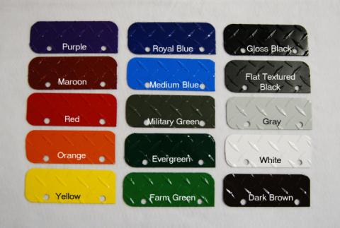 Truck Tool Box Garrison Series Trailer Tongue Cargo / Deep 34 Inch / Diamond Tread Aluminum / Bright Polished / Owens Products