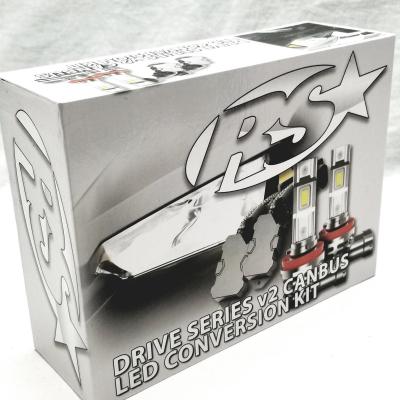 9006 2,500 LUX Driverless Plug-N-Play LED Headlight Kit w/ Canbus Decoder 3 Year Warranty V2 DRIVE Series Race Sport Lighting