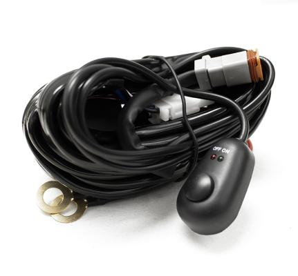 8 Inch LED Light Bar 36W/2,340LM Includes Easy to install Wire Harness and Switch 3 Year Warranty Flagship Light Bars Street Series Race Sport Lighting