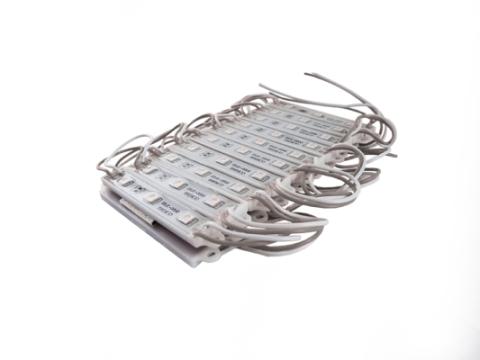 9 Foot 20 Module LED Pod Strip Light Kit White Race Sport Lighting