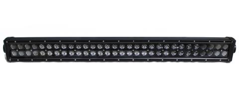 30 Inch LED Light Bar Straight Double Row Silver Combo Flood/Beam Straight Hi Performance Light Bar 180w Blacked Out Series  Race Sport Lighting