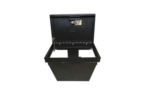 Console Safe 19-22 Silverado/Sierra 1500 {19 New Body Style} w/ Flow-Thru Console Black Tuffy Security Products