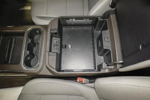Console Safe 19-22 Silverado/Sierra 1500 {19 New Body Style} w/ Flow-Thru Console Black Tuffy Security Products