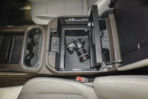 Console Safe 19-22 Silverado/Sierra 1500 {19 New Body Style} w/ Flow-Thru Console Black Tuffy Security Products