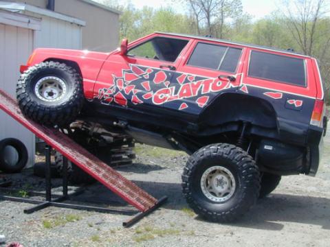 Jeep Grand Cherokee 5.0 Inch Rear Coil Springs 93-98 ZJ &amp; Jeep Cherokee 6.5 Inch Rear Coil Conversion Coil Springs 84-01 XJ Clayton Off Road