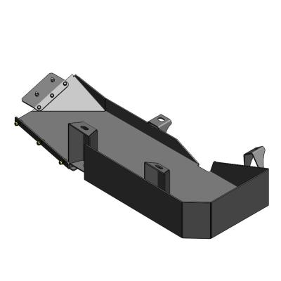 Jeep Wrangler Gas Tank Skid Plate  2 Door 2007-2018 JK Clayton Off Road