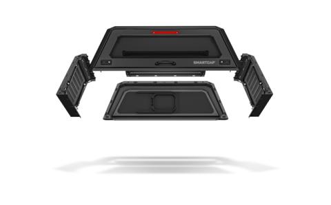 F-250/F-350 Truck Bed Cap SmartCap EVOa Adventure Matte Black For 23-24 Ford F-250/F-350 Super Duty 6.8 Foot Standard Bed RSI SmartCap