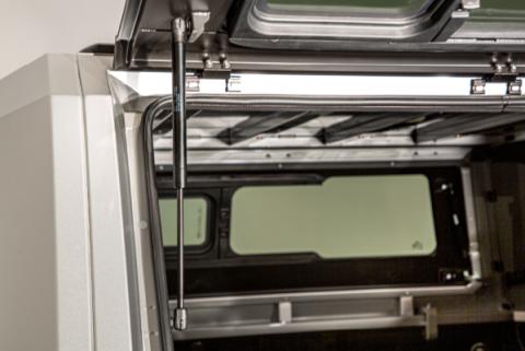 F-250/F-350 Truck Bed Cap SmartCap EVOa Adventure Matte Black For 23-24 Ford F-250/F-350 Super Duty 6.8 Foot Standard Bed RSI SmartCap