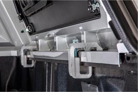 F-250/F-350 Truck Bed Cap SmartCap EVOa Adventure Matte Black For 23-24 Ford F-250/F-350 Super Duty 6.8 Foot Standard Bed RSI SmartCap