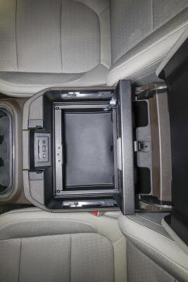 Console Safe 19-22 Silverado/Sierra 1500 {19 New Body Style} w/ Flow-Thru Console Black Tuffy Security Products