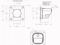 S1 Flush Mount Spot LED White Baja Designs