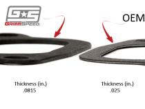 Top Mount Intercooler Y-Pipe Gasket Pair For 02-07 WRX/ 04-21 STI GrimmSpeed