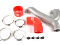 Top Mount Intercooler Y-Pipe Kit Red For Subaru 04-21 STI 02-07 WRX 04-08 FXT w/STI Style TMIC GrimmSpeed