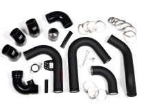 Front Mount Intercooler Kit Inc. Black Piping For Subaru 15-21 WRX GrimmSpeed