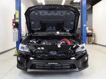 Front Mount Intercooler Kit Inc. Black Piping For Subaru 15-21 WRX GrimmSpeed