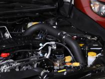 Front Mount Intercooler Kit Inc. Black Piping For Subaru 15-21 WRX GrimmSpeed