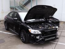 Front Mount Intercooler Kit Inc. Black Piping For Subaru 15-21 WRX GrimmSpeed