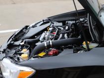 Front Mount Intercooler Kit Inc. Black Piping For Subaru 15-21 WRX GrimmSpeed