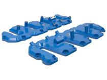 Valve Cover Kit Blue w/ Pillars 2004.5-2010 GM 6.6L Duramax PPE Diesel