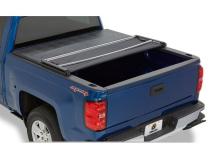 EZ-Fold Soft Tri-Fold Tonneau Cover For Nissan 2004-2024 Titan 6.5 Foot Black Tailgate Spoiler Not Included Bestop