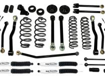 4 Inch Lift Kit 07-18 Jeep Wrangler JK 4 Door Only Performance Lift Kit EZ-Flex Tuff Country