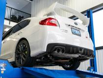 Armor Pro Subaru 2.5 Inch Axle Back Dual Split Rear-Quad Tips For 11-21 Subaru Impreza WRX MBRP