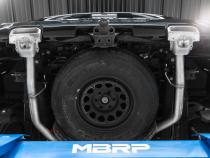 2.5 Inch Cat Back Exhaust System For 19-Up Silverado/Sierra 1500 5.3L and 2022 Silverado LTD/ Sierra Limited 5.3L Dual Rear Aluminized Steel MBRP