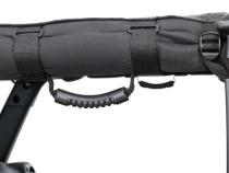 Bimini Top Plus with Integrated Grab Handle, 07-18 Jeep JK Wrangler 4 Door, Black Diamond MasterTop