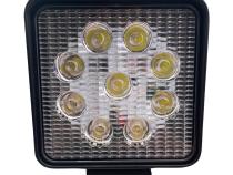 4 Inch Square LED Work Spot Light 27W/1,755LM Street Series Race Sport Lighting