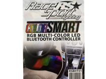 Bluetooth RGB Multi-Color Controller w/ 3-CMOS Output 12-24Vs 6-Amps per Channel Race Sport Lighting