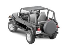 Jeep YJ Bimini Top For 87-95 Jeep Wrangler YJ Black Diamond MasterTop