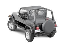 Jeep YJ Bimini Top For 87-95 Jeep Wrangler YJ Black Diamond MasterTop