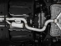 2022-Up Volkswagen Golf R MK8 T304 Stainless Steel 3 Inch Cat-Back Quad Split Rear Valve Delete MBRP