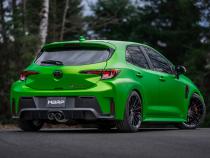 2023-Up Toyota Corolla GR 1.6L Armor Pro T304 Stainless Steel 3 Inch Cat-Back Dual Center Rear Exit with Burnt End Tips MBRP
