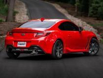 T304 Stainless Steel 3 Inch Cat-Back Single Rear Exit with Carbon Fiber Tips for 13-Up Subaru BRZ 17-Up Toyota GR86 and 13-16 Scion FR-S MBRP