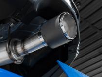 22-Up Subaru WRX 2.4L T304 Stainless Steel 3 Inch Cat-Back Single Rear Exit Carbon Fiber Tip MBRP