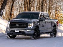 2021-2024 Ford F-150 Tremor and 2022-2024 Ford F-150 Black-Coated Aluminized Steel 3 Inch Cat-Back Dual Rear Exit Armor BLK Series MBRP