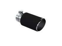 Universal Carbon Fiber 4-Inch Inlet 6-Inch OD 12-Inch Length Dual Wall Angle Cut MBRP