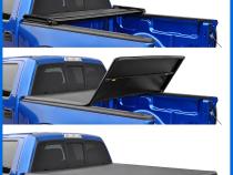 T3 Soft Tri-fold Truck Bed Tonneau Cover Compatible with 24 Toyota Tacoma 5 Foot (60 Inch) Bed Tyger Auto