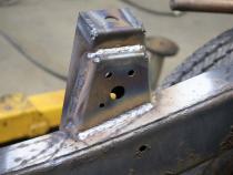 Rust Buster Rear Raised Bed Mount Driver Side For 1988-1995 Toyota Pickups RB7144