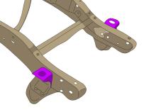Rust Buster Core Support Mount For 1981-1987 Chevy &amp;amp; GMC C/K RB7373