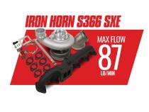 Iron Horn 5.9L Cummins Turbo Kit S366SXE/80 1.00AR Dodge 2003-2007 RAM 2500/3500 BD Diesel